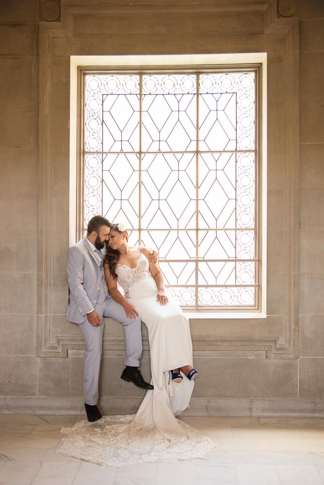 After Shoot at San Francisco City Hall: Edman & Stephanie